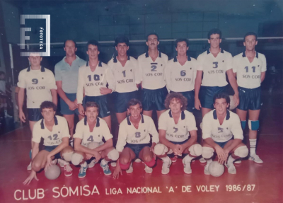 Liga Nacional A de Voley - Club Somisa 1986/87