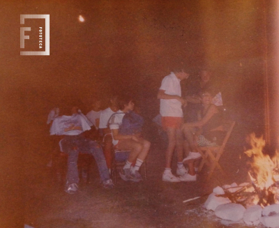Campamento de alumnos Escuela Club Belgrano - Fogón 