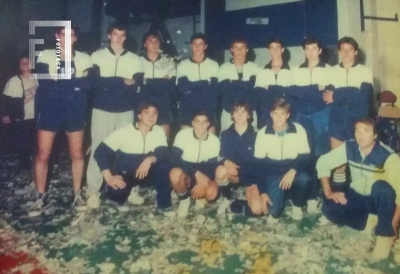Juveniles de Somisa básquet - Campeones año 1986