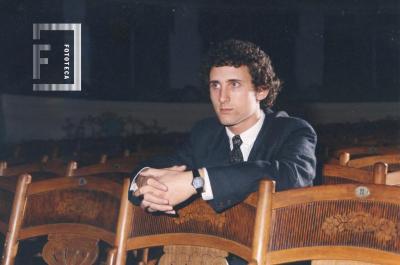 Gonzalo Martín en platea Teatro