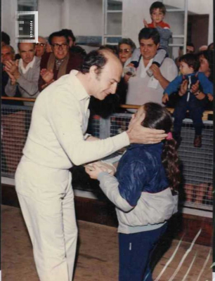 Q. Colantonio en el homenaje a Lucero 