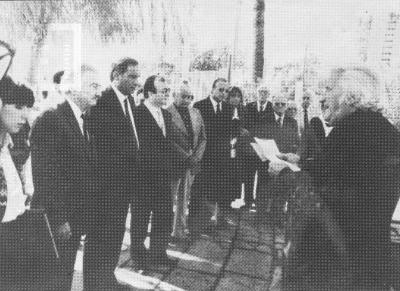 Astul Urquiaga habla en homenaje a Andrés del Pozo