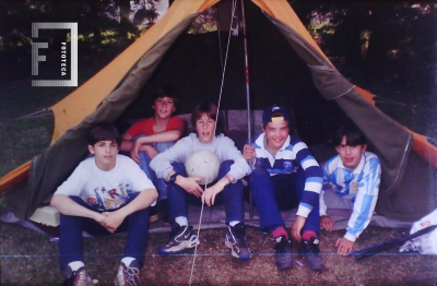 NIños en campamento - Club Somisa 