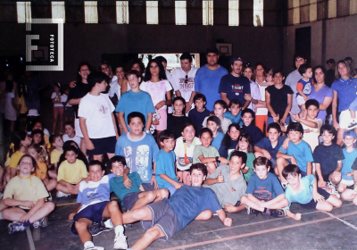 Grupo en gimnasio Club Somisa 