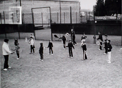 Clase de tenis - Escuela de verano 