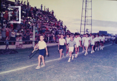 ingreso alumnos Tenis - Exhibición deportiva en Club Somisa