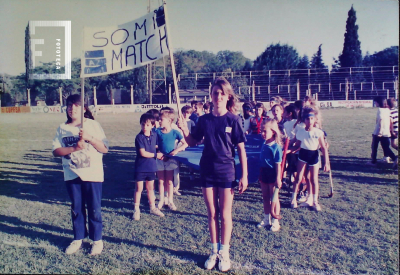 Exhibición deportiva en Club Somisa