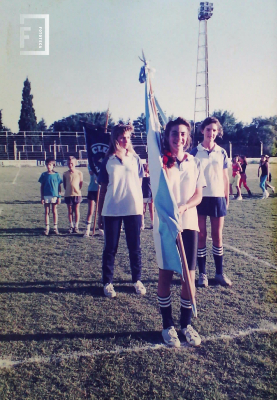 Abanderada - Exhibición deportiva en Club Somisa