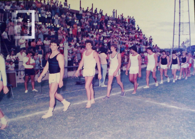 Exhibición deportiva en Club Somisa