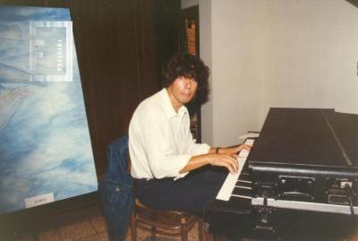 Luis Simián, músico nicoleño