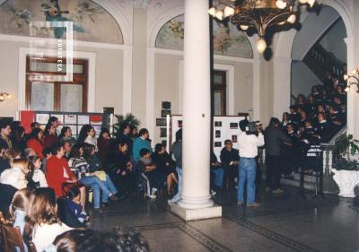 Coro Estable en Hall Teatro Municipal