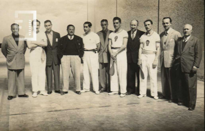 Jugadores de paleta 