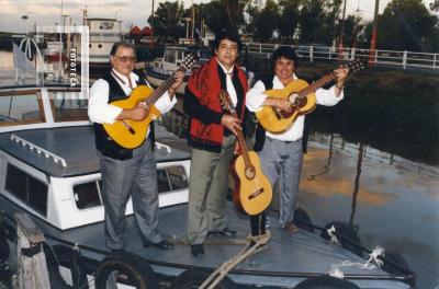 Miguel Ledesma, Juan Iñiguez y Jorge Fuentes