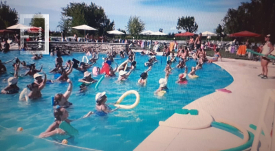 Clase de aquagym - Club Regatas