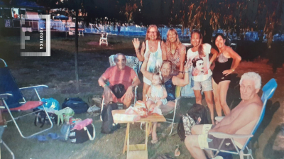 Grupo amigos en Club Regatas