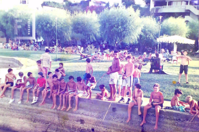 Niños en club Regatas 