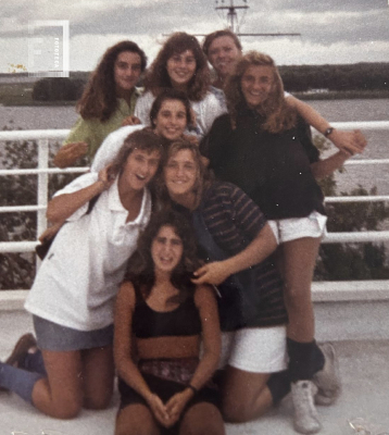 Amigas en el club 