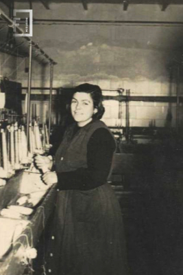 Sra. Olga F. de Sosa - Fábrica Textil La Emilia