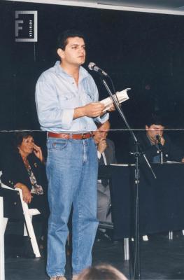 Hugo Patuto, escritor, autor del libro "Acuario de sorpresas"