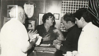 El actor Alberto Olmedo en La Emilia