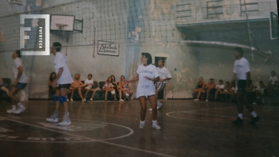 Voley Color azul - Olimpiadas en Club Social y Deportivo La Emilia
