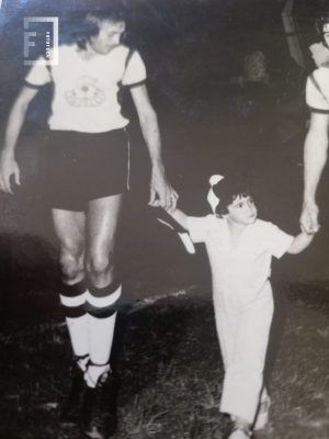 Retrato padre e hija
