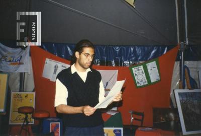 Roberto Salinas, Coordinador del Taller Literario //Este río hechizado//