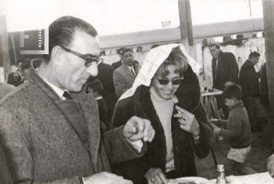 Bocanera y su esposa 
