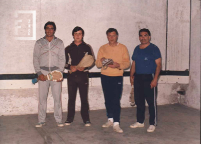 Jugadores Pelota paleta 