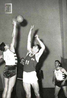 Partido de básquet 