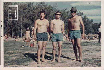 Amigos en la playada