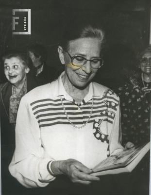Evangelina del Forno, autora del libro "Pregonero del amor"