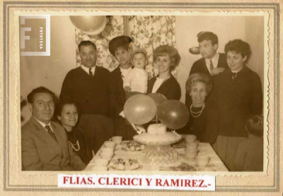Retrato festejo familiar