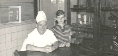 Cocinero Domenech e hijo