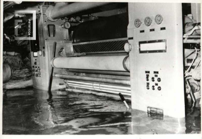 Inundación - Fábrica textil La Emilia