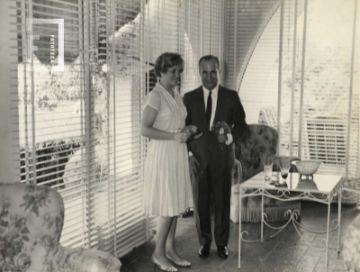 Dr Perette (Vicepresidente de la Nación) y Nancy Fiandesio de Cordova