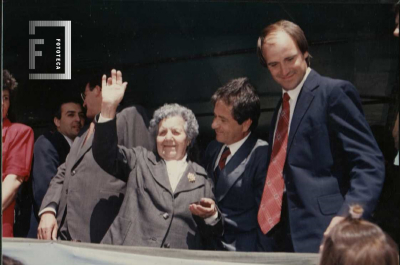 Centenario de La Emilia - Reconocimiento a la persona más longeva: Doña Rosa Ferraris