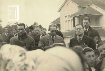 Autoridades en el acto -  59º Aniversario La Emilia