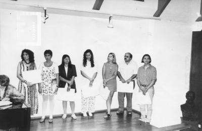 Entrega de premios concurso literario "Ginés García"