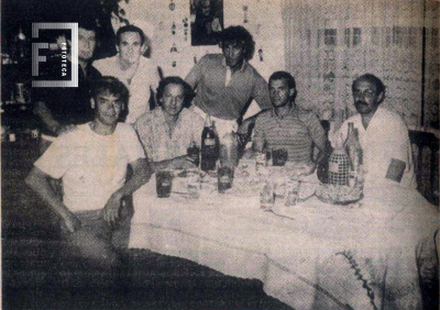 Cena de ex-futbolistas