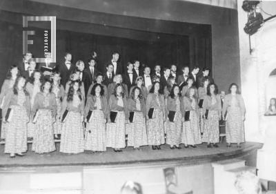 Coro en Teatro Municipal