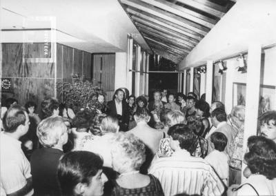 Inauguración de la Galería Aldo Fagotti