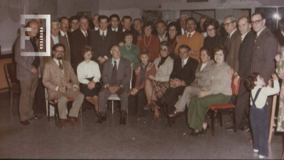 Empleados celebrando 30. años de trabajo - Fábrica textil La Emilia 