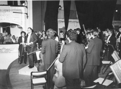 Orquesta en Teatro Municipal