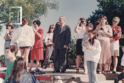 Fiesta de los colores Escuela Normal - Autoridades y profesores 