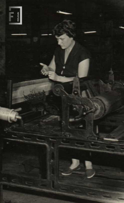  Retrato trabajadora - Fábrica Textil La Emilia