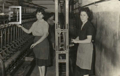 Trabajadoras Sector peinado  - Fábrica textil La Emilia