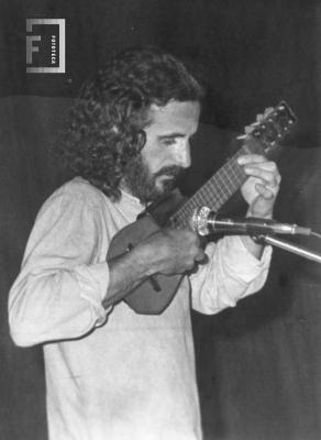 Gustavo Patiño, músico jujeño, en Teatro Municipal