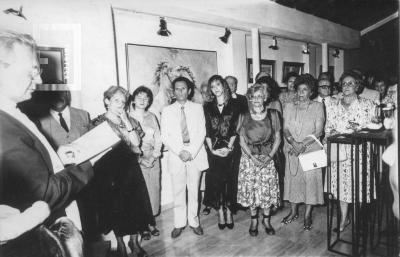 Inauguración de la Galería Aldo Fagotti