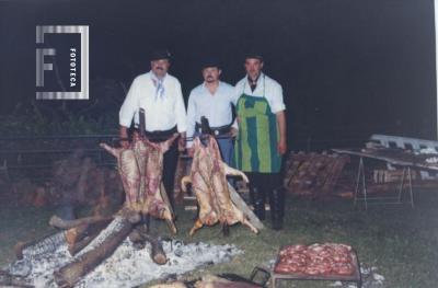 Integrantes del Centro de Residentes Entrerrianos en Encuentro Regional de la Tradición